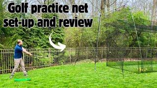 How to improve your golf game? Daily practice with this net!