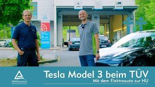 Tesla Model 3 beim TÜV: Beim Elektroauto ist alles teurer?