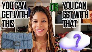 AMAZING AMAZON DUPE FOR COACH DENIM HANDBAGS | 1 OF 4