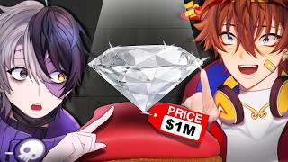 First to Touch the Diamond gets $1,000,000!
