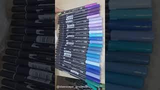 Tombow Brushpen ASMR