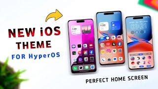 ️ New iOS 18 Theme for HyperOS | iOS Theme | best ios theme for Xiaomi