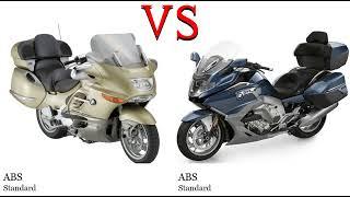 BMW K 1200 LT vs BMW K 1600 GTL Test specification comparison