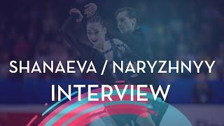 Elizaveta Shanaeva / Devid Naryzhnyy (RUS) | Ice Dance Champions Interview | Chelyabinsk