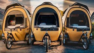 "New style of Camping ' 2024 Camper Tricycle RV Review" Adventure on three wheel "