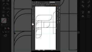 Make a Simple FH Letter Logo | Adobe Illustrator Tutorials