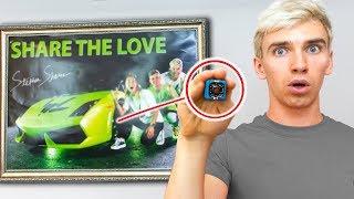 WE FOUND THE GAME MASTER TOP SECRET HIDDEN SPY CAMERA in our HOUSE! (TRACKING DEVICE HACKED)