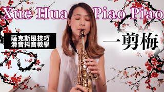 費玉清《一剪梅》滑音抖音示範教學 Xue Hua Piao Piao English lyric ｜歡歡薩克斯風 Saxophone cover