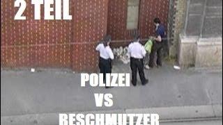 Wien - Beschmutzer auf frischer Tat von der Polizei ertappt ! - Teil 1