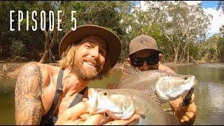 BEST BARRAMUNDI FISHING IN AUSTRALIA! Day 4 on this Wild Cape York river.