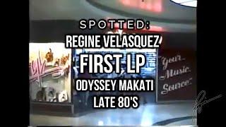 Spotted: Regine Velasquez First LP at Odyssey Makati in the Late 80's