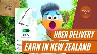 How much you can Earn from Uber delivery in New Zealand | Uber delivery | Indians in Foreign