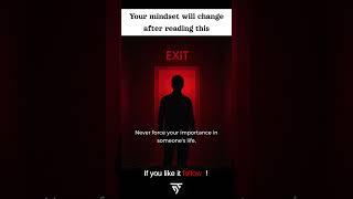 Don’t Force Your Worth | Deep Life Lesson in 15 Seconds  | #Shorts #Motivation #MindsetShift