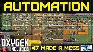 NEW AUTOMATION BASE #7 - Made A Mess & More Cool Power! - Oxygen Not Included Automation Upgrade