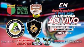 ESTADUAL FGFS - SÉRIE BRONZE | AAG Futsal vs Kastilho City