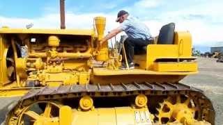 Dads Restored 1937 RD-7 Caterpillar Crawler Tractor  |  Dad Takes It For A Drive