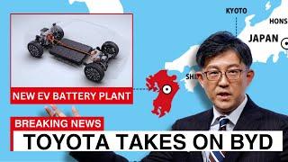 Toyota Announce New EV Battery Powerhouse To Battle BYD