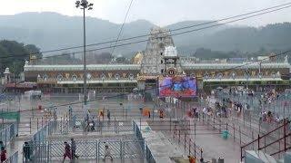 Stunning Beauty of Tirumala Tirupati Temple Video In Rain | Dtv Telugu