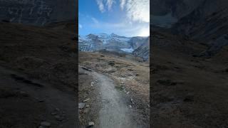 #hiking in the #mountains of #switzerland #glacier #wandern #berge #schweiz #lodowiec #gory