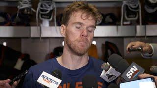 McDavid is so tired of this...