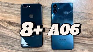 iPhone 8 Plus vs Samsung Galaxy A06