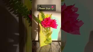 DIY Flower Vase #shorts #youtubepartner #youtubeshorts #diy #handmade #craft #decoration #art