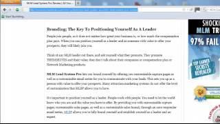 MLM Lead System Pro Review