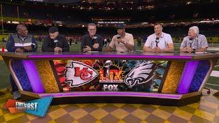 FOX NFL Sunday crew on Super Bowl LIX, keys to Eagles upset, Chiefs defending | FIRST THINGS FIRST