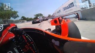 RACER: Simon Pagenaud Visor Cam Detroit