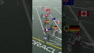Keep your eyes on the Flying French  Could you have nailed a start like this?  #SailGP #racing