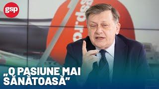 Crin Antonescu: „Sportul e o pasiune mai sănătoasă decât politica. N-am practicat de performanță”