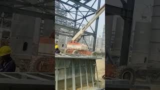 schwing Concerte pump S 36 y And Jlg Lift  Hydrolic crawler cranes vlogs