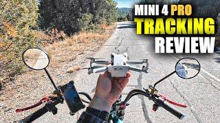 DJI Mini 4 Pro Auto & Bike Active Track Test Review - UNEXPECTED!