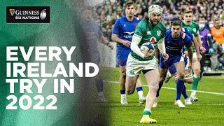 Every Ireland Try | 2022 Guinness Six Nations