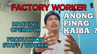 TAIWAN FACTORY WORKER, ANO ANG TRABAHO?