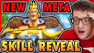 King Arthur SKILLS REVEALED! He Just BROKE Rise of Kingdoms