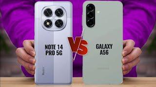 Xiaomi Redmi Note 14 Pro 5G vs Samsung Galaxy A56: Full smartphone comparison - Which one is best?