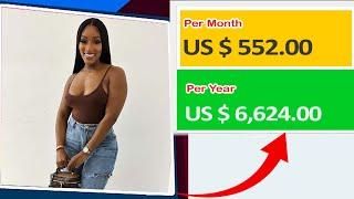 Calculating Tanaania YouTube Income Per Month! How Much Money She Makes Monthly