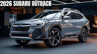 2026 Subaru outback Redesign - what's new?