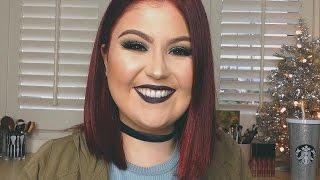 Dark & Vampy Holiday Makeup Tutorial | Lexi Funari MUA