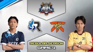 FNATIC ONIC PH vs RSG PH GAME 1 | MPL PH S14 REGULAR SEASON