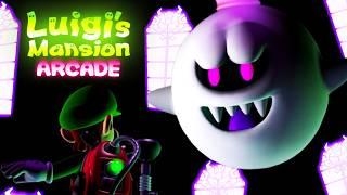 Luigi's Mansion Arcade - Full Game 100% Walkthrough (No Deaths + 3 Stars)