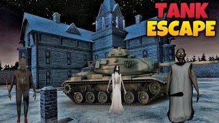 New TANK Escape  Granny 3 Tamil Gameplay | JILL ZONE