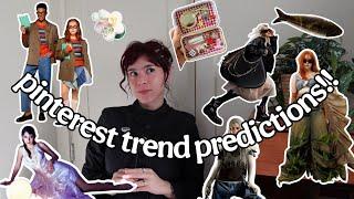  2025 trend predictions (according to PINTEREST) 