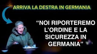 GIORGIA MELONI GUARDA E IMPARA!!! Il discorso da brividi di Alice Weidel dal luogo della tragedia 