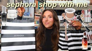 SEPHORA SALE SHOP WITH ME + HUGE HAUL ⭐️ *viral tiktok products* NO BUDGET! (self care shopping)