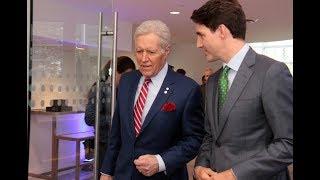 Alex Trebek in Ottawa for official opening of Royal Canadian Geographical Society's new HQ