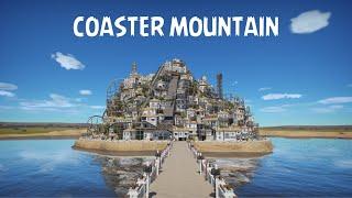 【4K60P】プラネットコースター ジェットコースター 「コースターマウンテン」/COASTER MOUNTAIN "Favela with 6 Coasters" at Planet Coaster