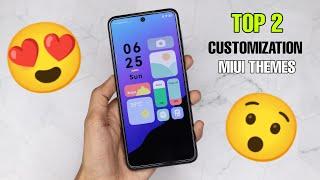 TOP 2 CUSTOMIZATION MIUI THEME FOR REDMI & POCO SMARTPHONES 