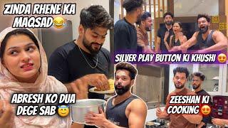 Cooking With Fokats  Ek Aur Silver Play Button Aara Hai | Khichdi Recipe | Zeeshan & Abresh